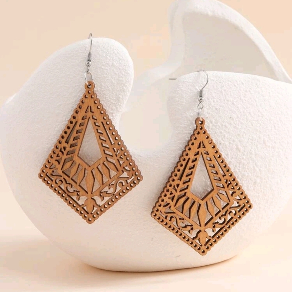 Wooden Earrings